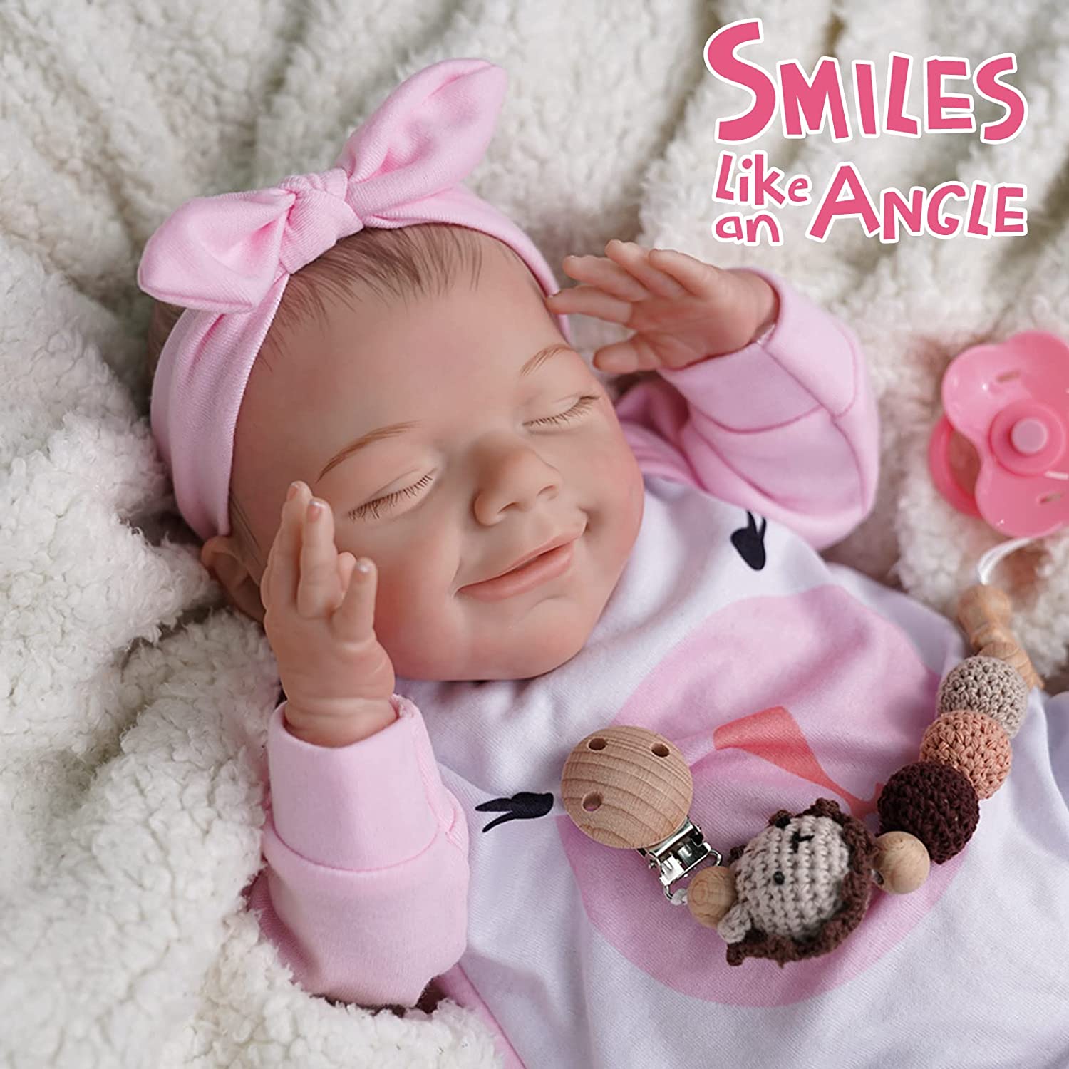 Buy JIZHI Reborn Baby Dolls 20 inch Realistic Newborn Baby Dolls Full Body Vinyl Sleeping Baby