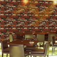 thumbnail image 1 of Bangus 3D Wall Paper Brick Stone Rustic Effect Self-adhesive Wall Sticker Home Decor, 1 of 4