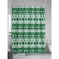 thumbnail image 5 of Fsddascl Green Christmas Shower Curtain Set - Extra Long 72" x 96" Washable Bathtub Curtain with 12 Hooks, Cartoon Winter Xmas Deer Snowflake Waterproof Fabric Stall Shower Curtains for Bathroom, 5 of 6
