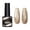 Gold, variant on Glitter Nail Polish Silver Sparkle Nail Varnish 8.5ml, Shimmery Nail Polish with Easy Brush for Nail Art, Party, Dating, Everyday Wear, Long Lasting Formula