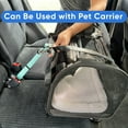 thumbnail image 3 of Pawtitas Dog Seat Belt Pet Safety Seat Belt Adjustable Strap for Small to Large Dogs Black, 3 of 8