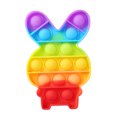 thumbnail image 1 of Bloques de Construcción Rainbow Rabbit Push Bubble Juguete sensorial para el alivio del estrés del autismo Tmvgtek Nuevos Originales, 1 of 9