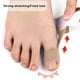 thumbnail image 2 of Corrector Juanetes Separador Dedos Los Pies Autoadhesivo Herramienta para El Cuidado (Beige) 10 Uds., 2 of 5