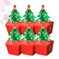 thumbnail image 3 of 20pcs Adorable Christmas Candy Box Portable Chocolate Cases Xmas Theme Pattern Gift Boxes for Home Party Festival with Bell, 3 of 7