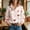 Beige, variant on Heart Shirts for Women Button Up Valentine Long Sleeve Dressy Lapel Collared Blouses Cute Casual Outfits