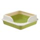 thumbnail image 3 of Caja de arena para gatos Yinane Bandeja de arena semicerrada Verde, 3 of 8