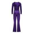 thumbnail image 6 of Pyhlmscde Women Velour Suits 2 Piece Outfits Suit, Loungewear Sets Woman, Jumpsuits for Women, 2 Piece Sets for Women, 6 of 6