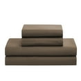 thumbnail image 5 of Sweet Home Collection Microfiber 8 Piece Bed In A Bag Checkered Comforter Set - Chocolate, King, 5 of 5