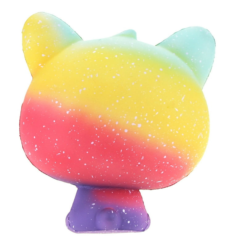 Squishy store galaxy cat