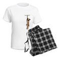 thumbnail image 4 of CafePress - Clingy Border Terrier Women's Light Pajamas - Women's Short Sleeve Print T-Shirt and Pants Light Cotton Pajama Set, 4 of 7
