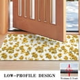 thumbnail image 3 of White Yellow Flower Sunflower Pattern Door Rugs,Washable Non Slip Door Mats Indoor,Decorative Door Mats,Entry Mat Indoor for Entrance,Bedroom,Kitchen,Bathroom,17"x30", 3 of 6