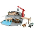 thumbnail image 1 of Matchbox Jurassic World Portable Harbor Rescue Playset, 1 of 7