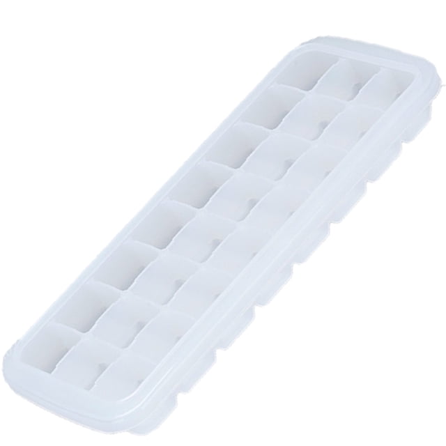 Bandejas para cubitos de hielo con tapa, ideales para whisky, cócteles, sopas, comida para bebés y golosinas congeladas