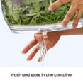 thumbnail image 4 of Felli Fresh Produce Keeper Container with Removable Drainage Valve, 3 Count, 4 of 7