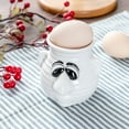 thumbnail image 6 of Funnel,Creative Kitchen Baking Ceramic Egg Egg White Separator Protein Egg White Egg Separator Small Tool Big Nose Egg Separator, 6 of 9