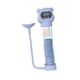 thumbnail image 1 of Mancuernas portátiles para ejercicios de respiración profunda, resistencia mejorada y práctica. Azul, 1 of 7