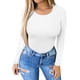 thumbnail image 2 of Xishao Women's Round Neck Short Sleeve T Shirts Basic Bodysuits Xishao ropa, 2 of 2