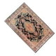 thumbnail image 2 of Mini alfombra exquisita escena diseño decoración pequeña mini casa accesorios de algodón alfombra de algodón decoración del piso Modelo para decoración de bricolaje negro Inevent FN001807-02, 2 of 6