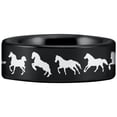 thumbnail image 3 of Tungsten Equestrian Ring, 3 of 10