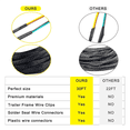 thumbnail image 4 of LOVEVER 30FT 4 Pin 5 Wire Trailer Wiring Harness  Light Kit with Connector Plug for Tail Brake and Turn Signals, 4 of 7