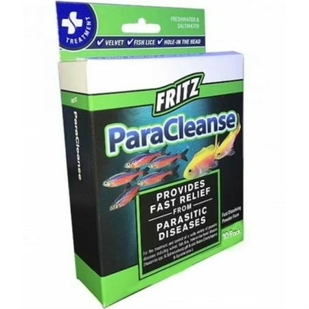 UPC: 0080531900031 | Fritz Aquatics Paracleanse Parasitic Disease Treatment – 10 Count