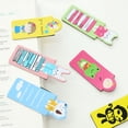 thumbnail image 5 of Marcador magnético, marcapáginas de dibujos animados, conjunto de combinación de tarjetas de papel creativas, marcador que puede colgar cartón, 5 of 5