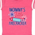 thumbnail image 4 of Inktastic Mommys Little Firecracker with Rocket and Fireworks Boys or Girls Baby Bodysuit, 4 of 5