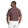 thumbnail image 6 of Ben Hogan Men's & Big Men's Performance Texture Stripe Short Sleeve Golf Polo Shirt, Sizes S-5XL, 6 of 7