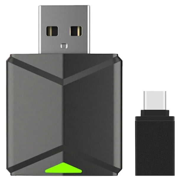Adaptador inalámbrico para Mini Auto y Carplayer Carplayer Mini Box USB rápido y estable Gris oscuro