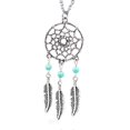 thumbnail image 1 of Collar Farfi étnico atrapasueños para mujer, cadena con alas de plumas, collar para banquete, 2, 1 of 4