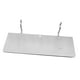 thumbnail image 5 of Organizador de estantes con tablero perforado,Estante de pared con tablero perforado,organizador de almacenamiento,Soporte para estante de tablero perforado Bandeja para tablero 25 cm x 10 cm, 5 of 8