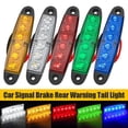 thumbnail image 4 of MYG 1PCS 6LED Side Marker Warning Signal 12/24V Truck Trailer Side Indicator Light, 4 of 7