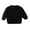 Black, variant on Toddler Baby Girl Boy Chunky Knit Sweater Crewneck Long Sleeve Solid Pullover Sweatshirt Blouse Fall Winter Clothes