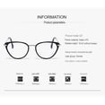 thumbnail image 3 of 3pcs Cat Eye Reading Glasses for Women Blue Light Blocking Readers PC Frame Magnification 2.5x, grey&black&Champagne, 3 of 8