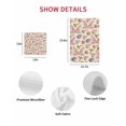 thumbnail image 7 of Easter Kitchen Dish Towels for Drying Dishes Set of 4, Country Floral Wreath Rabbit Ears Eggs Carrots Waffle Weave Microfiber Hand Tea Bathroom Towels Quick Dry & Absorbent Towel 15.7x23.6, 7 of 7