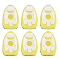 thumbnail image 3 of 24 Pack Dish Wand Refills Sponge Heads, Dish Wand Brush Replacement Sponge Dish Pads for Kitchen Cleaning Brush,24 x Sponge brush replacement head,Green & Yellow, 3 of 4