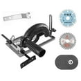 thumbnail image 1 of 0-45° Angle Réglable 0-40Mm Coupe Réglage de la Profondeur de Positionnement Support Angle Meuleuse Rétrofit Machine de Coupe Slotting Base pour 100-125Mm Angle Meuleuse, 1 of 6
