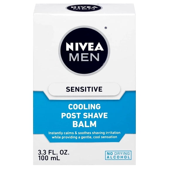 Nivea For Men Sensitive Cooling Post Shave Balm - 3.3 oz