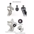 thumbnail image 4 of Ciclismo MTB Road Bike Kickstand de liberación rápida Soporte de estacionamiento ajustable Rack (Negro) Ehuebsd Para estrenar, 4 of 9