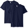 thumbnail image 1 of Remera de Hombre con Cuello en V Fruit of the Loom Pack de 2 Azul Marino M, 1 of 2