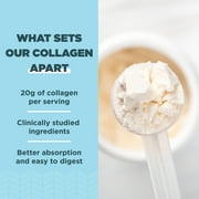 Collagen Peptides by Ancient Nutrition, Collagen Peptides Powder, Unflavored Hydrolyzed Collagen, Supports Healthy Skin, Joints, Gut, Keto and Paleo Friendly, 14 Servings, 20g Collagen per Serving