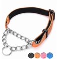 thumbnail image 1 of Martingale Collars For Dogs,reflective Nylon Adjustable Stainless Steel Chain Collar For Small Medium Large Dogs S Orange, 1 of 5