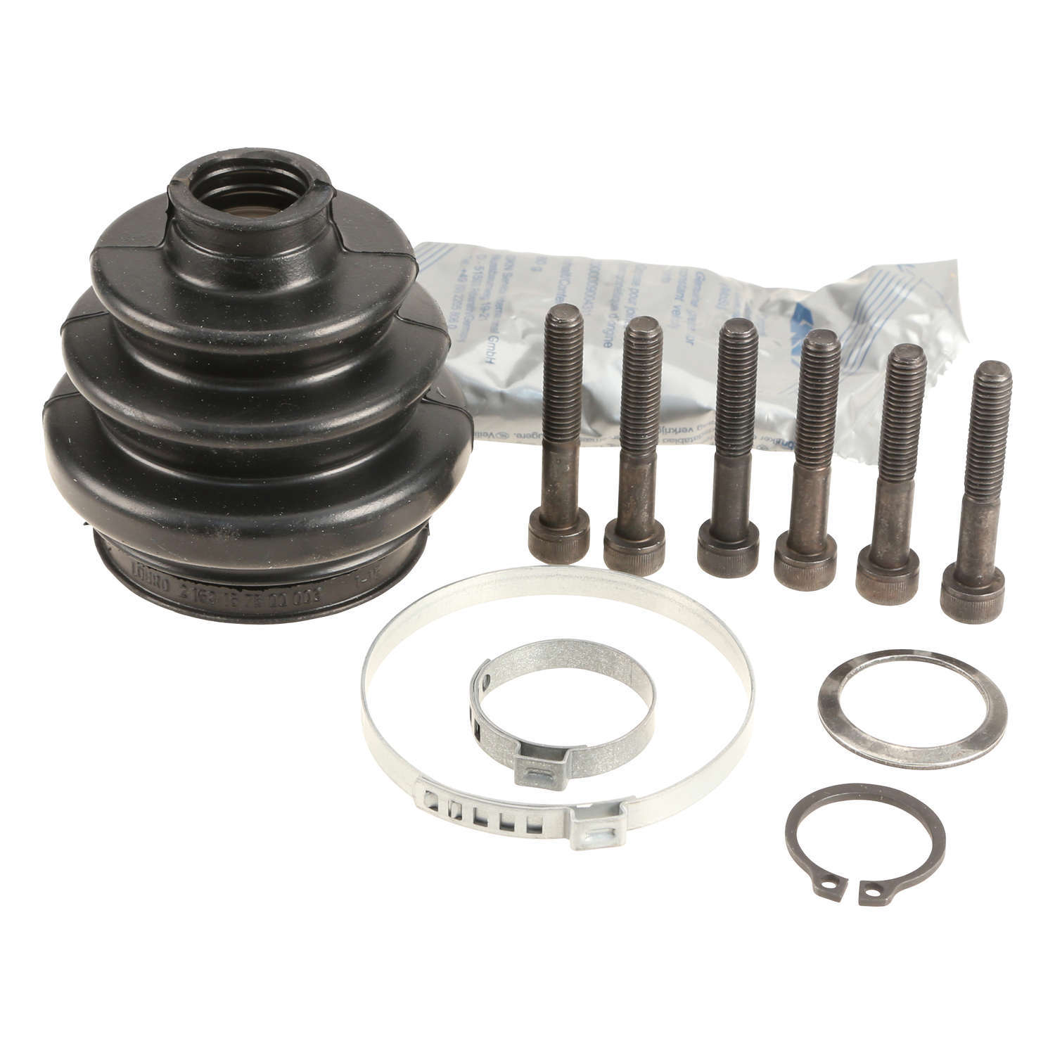 GKN Drivetech w/ Clamps & Grease CV Boot Kit