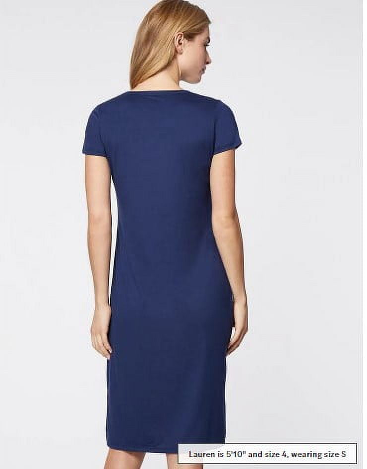 32 Degrees Women’s Dress Small Athletic Inky Indigo T-Shirt Stretchy NEW!