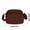 Coffee, variant on Nylon Crossbody Belt Bag with Excess Strap Keepers Pocket Adjustable Sling Fanny Pack for Travel and Everyday Carry