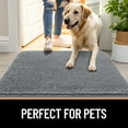 thumbnail image 3 of Galactic Goods Muddy Absorbent Microfiber Door Mat and Pet Rug, Non Slip Thick Washable Area and Bath Mat Soft Chenille for Kitchen Bedroom Indoor and Outdoor (Blue,24"x35"), 3 of 8