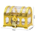thumbnail image 2 of Pirate Treasure Chest for Kids Teacher's Collection Box Plastic Favorite Chest Storage Treasures Toys Treasure for Classroom, 2 of 7