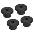 thumbnail image 1 of Unique Bargains Caoutchouc Oeillet Montage Dia 19/32' (15mm) Rond Type T pour la Protection du Fil 4 Pack, 1 of 5