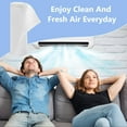 thumbnail image 6 of White Vent Filter Media Electrostatic Air Filter Roll Air Vent Filters Kit for Home HVAC AC and Heating RV's Mobile Homes 196x12 Inch DIY, 6 of 6