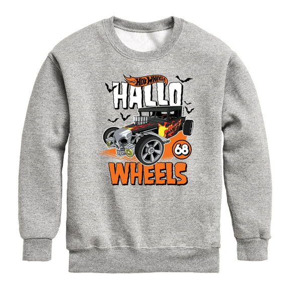 Hot Wheels - Halloween - Hallo Wheels 68 - Toddler & Youth Crewneck Fleece Sweatshirt